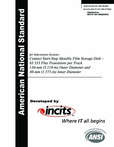 Standards PDF Cover Page